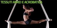 Tessuti e trapezio aerei - acrobatica