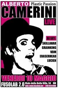 Plastic Passion presenta: Alberto Camerini in concerto - Venerd&igrave; 10 maggio