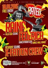 X RATED DANCEHALL YARD - Sabato 10 Gennaio