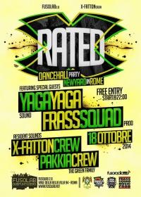 X RATED DANCEHALL YARD - Sabato 18 Ottobre