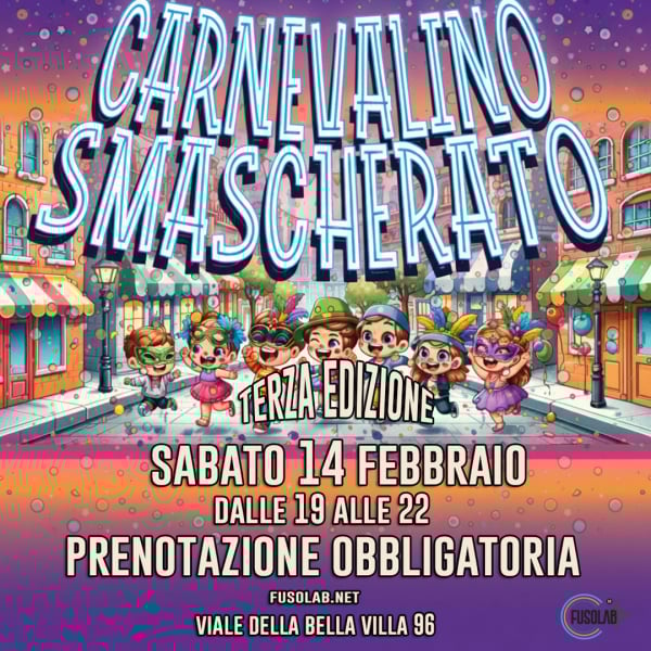 CARNEVALINO SMASCHERATO 2026