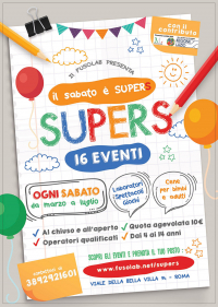 SuperS - eventi per bambini e ragazzi - Maggio 2022