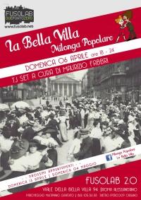 La Bella Villa &ndash; Milonga Popolare - 6 Aprile
