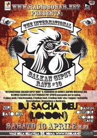 Radiosonar presenta "The International Balkan Gipsy Rave #10" - Sabato 13 Aprile