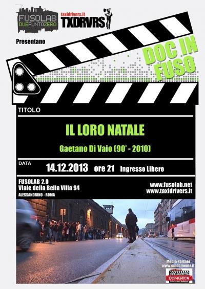 Proiezione &ldquo;Il loro Natale&rdquo;