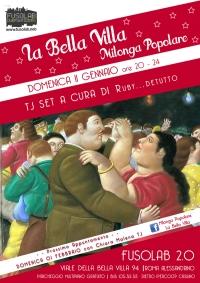 La Bella Villa &ndash; Milonga Popolare - Domenica 11 Gennaio 2015